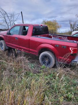 SMASH Cars | Red Ford F-150 Junk Truck for Scrap Metal Recycling