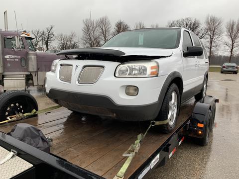 SMASH Cars | Pontiac SUV for Scrap Metal Recycling