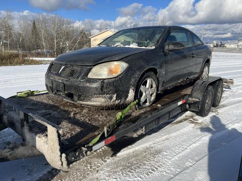 SMASH Cars | Junk Car Removal of a Pontiac G5 for Scrap Metal Recycling