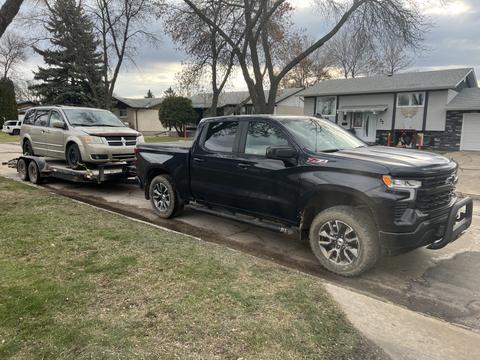 SMASH Cars | Scrap Car Removal with Silverado Hauling Junk SUV