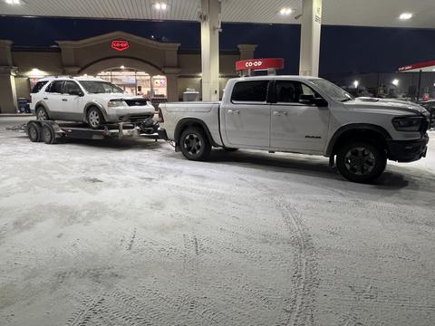 SMASH Cars | Junk Car Removal with Pickup Truck and Trailer