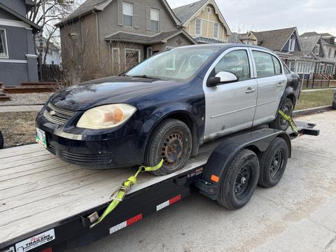 SMASH Cars | Junk Car Removal of Chevrolet Cobalt for Scrap Metal Recycling