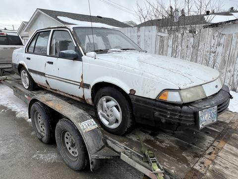 SMASH Cars | Old Scrap Car on Trailer Ready for Recycling