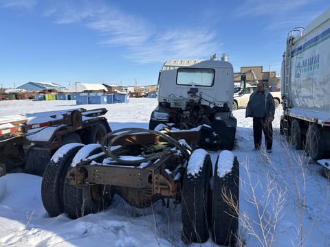 SMASH Cars | Old Truck Chassis in Scrap Yard