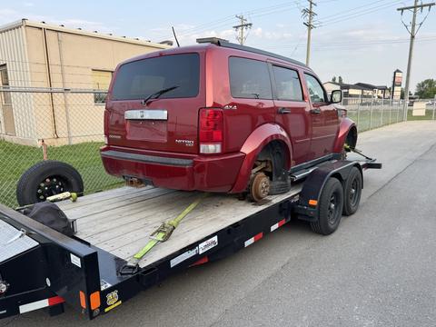 SMASH Cars | Junk Dodge Nitro 4x4 Ready for Scrap Metal Recycling