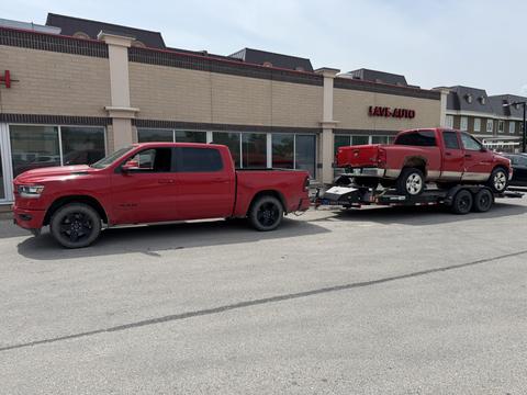 SMASH Cars | Junk Car Removal & Recycling Red Pickup Truck