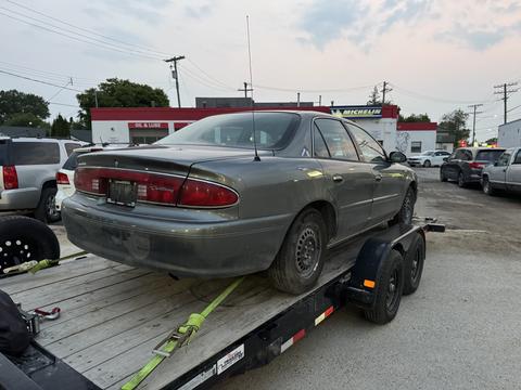 SMASH Cars | Scrap Buick Century on Trailer for Recycling