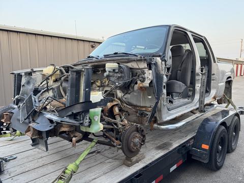 SMASH Cars | Scrap Truck Frame and Components for Recycling