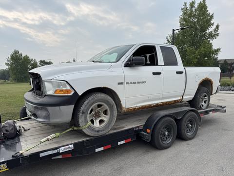 SMASH Cars | Scrap Dodge Ram 1500 Truck for Recycling