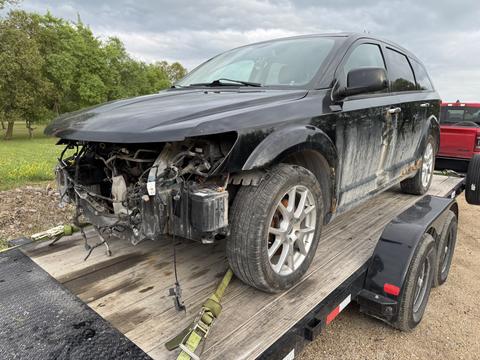 SMASH Cars | Junk Dodge Journey for Scrap Metal Recycling