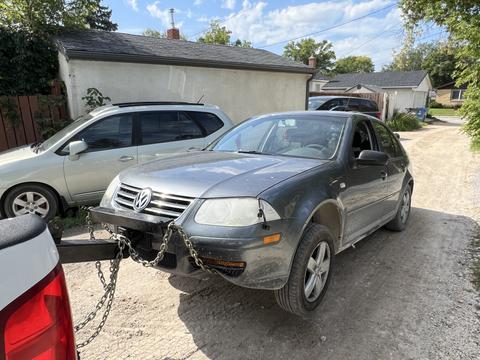 SMASH Cars | Volkswagen Jetta for Scrap Metal Recycling