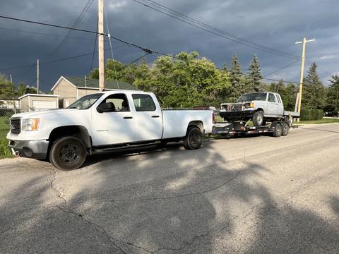 SMASH Cars | Junk Car Removal with Pickup and Trailer for Scrap Metal Recycling