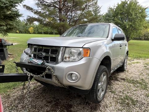 SMASH Cars | Damaged Ford Escape for Scrap Metal Recycling