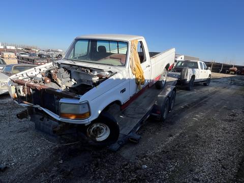 SMASH Cars | Scrap Ford Pickup Truck for Recycling