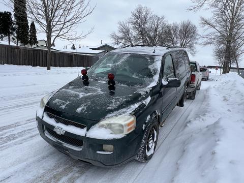 SMASH Cars | Junk Car Removal of a Chevy Minivan for Scrap Metal Recycling